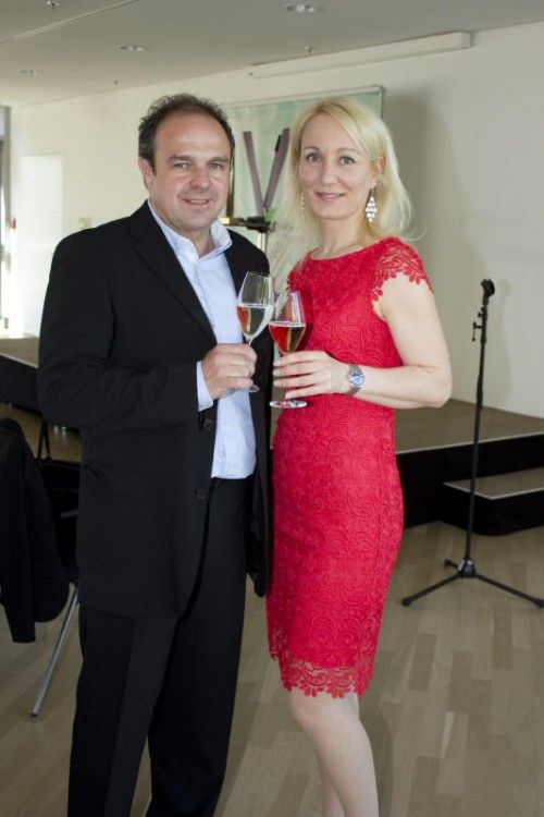 Organisierten perfekt: Garald Mayer und Corina Dreher.