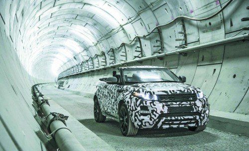 Premiere bei Land Rover: 2016 soll der Range Rover Evoque Convertible auf den Märkten starten.
