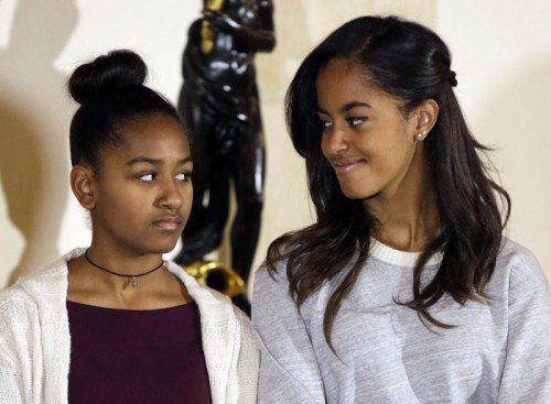 Sasha und Malia Obama sind nach Meinung von Mutter Michelle „nicht einflussreich“. Foto: Reuters
