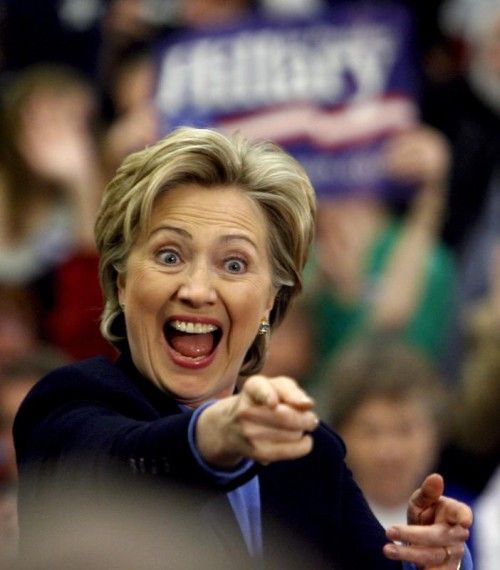 Senatorin Hillary Clinton will US-Präsidentin werden. FOTO: EPA