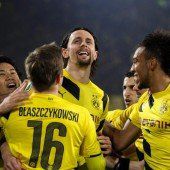 Im Nachsitzen schafft der BVB das Halbfinale