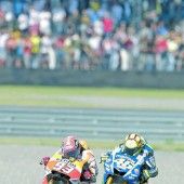 Marquez stürzte im Duell mit Rossi
