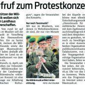Militärmusik, ein Symbol wofür?