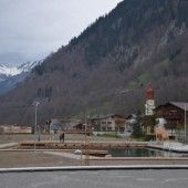 Naturbadeteich in Klösterle vor Fertigstellung