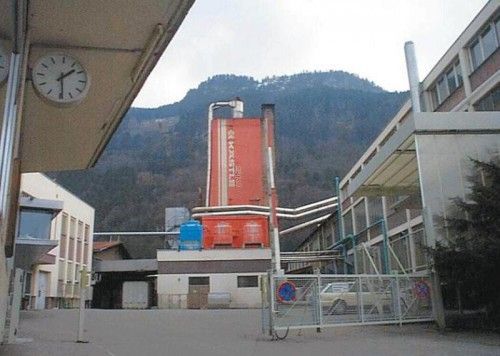 1997 kam das Aus für Kästle am Standort in Hohenems. Die Skifirma wurde damals an Benetton verkauft. Foto: VN