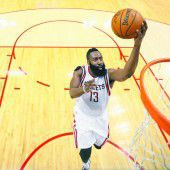 James Harden war der Retter der Rockets