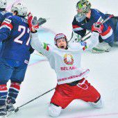Weißrussland nach Sieg gegen die USA Leader
