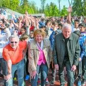 1000 Schüler liefen in Feldkirch gegen die Armut und für die VN-Sozialaktion „Ma hilft“