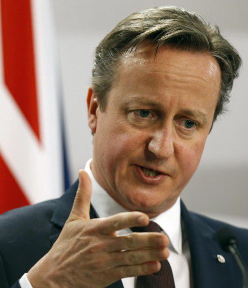 Der britische Premier David Cameron will eine EU-Reform.  FOTO: AP