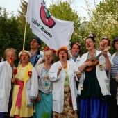 Die CliniClowns auf Tour durchs Land