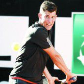 Simon gab auf, Wawrinka ist Thiem-Gegner
