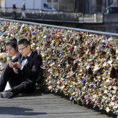 Paris entfernt „Liebesschlösser“