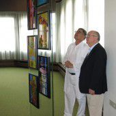 Hinterglasbilder für Kapelle im Stadtspital