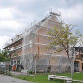 Firstfeier beim Gemeindeamt in Zwischenwasser