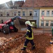Verwüstungen nach Tornado in Bützow