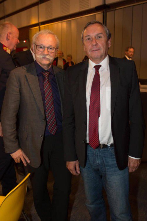 Landesgerichtspräsident Heinz Bildstein (r.) und der leitende Staatsanwalt Wilfried Siegele.