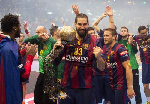 Nikola Karabatic holte mit Barca die Champions League. Foto: ap