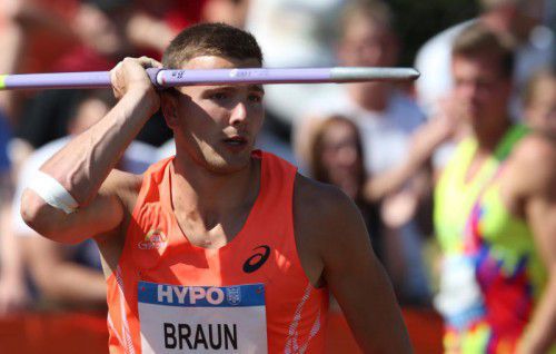 Pieter Braun führt die Hitliste an Bestmarken an.