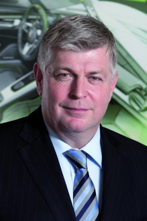 Porsche-Vorstand Wolfgang Hatz im VN-Interview. Foto: werk
