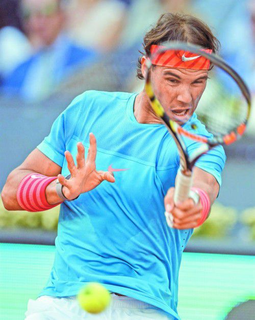 Rückfall in der neuen Weltrangliste: Rafael Nadal. Foto: Reuters