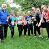 Demonstration der Sportart Orientierungslauf