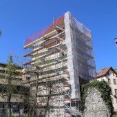 Neues Dach für den Feldkircher Diebsturm