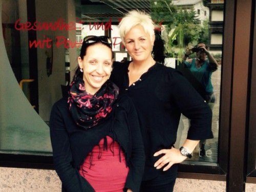 Zwei Heldinnen: Isabell Tschann (r.) und Tamara Zech. privat