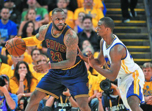 39 Punkte für Cleveland: LeBron James. Foto: gepa