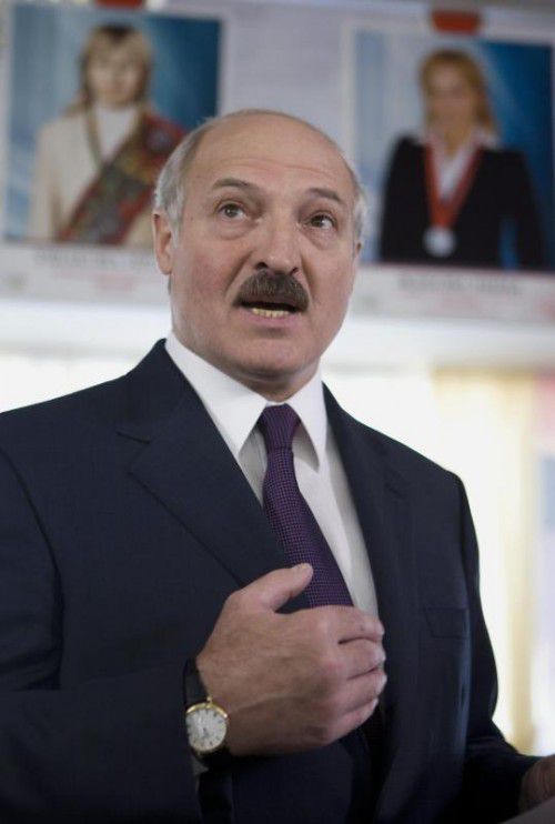 Alexander Lukaschenko, Langzeitpräsident von Belarus. REUTERS