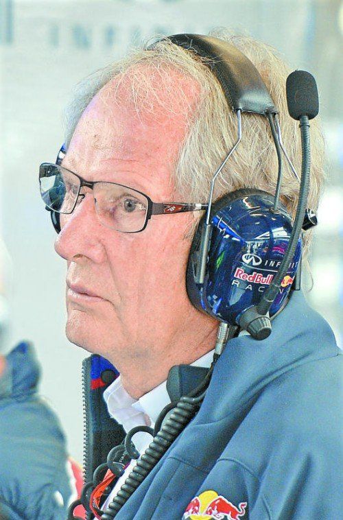 Beim Heimrennen droht ein Debakel: Helmut Marko. Foto: Gepa