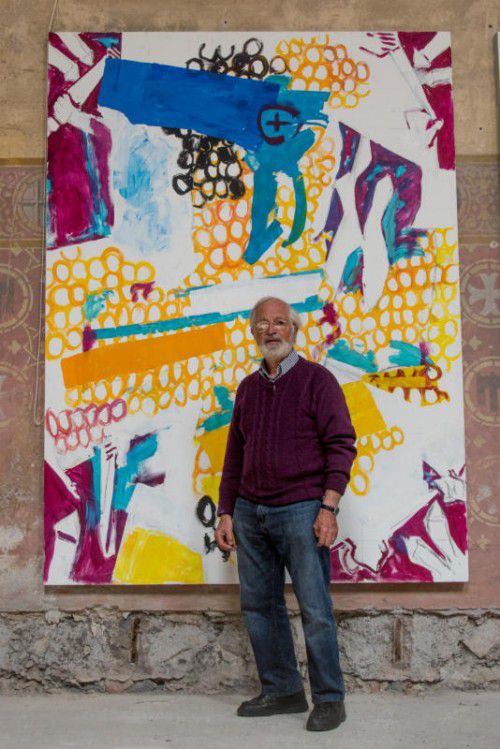 Martin Frommelt stellte auch in der Johanniterkirche Feldkirch aus.  VN/Lerch