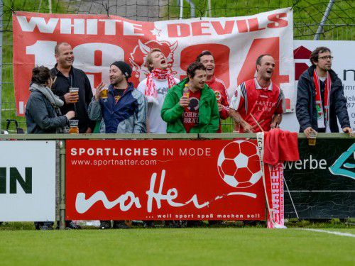 Bild zeigt Fans von Dornbirn.