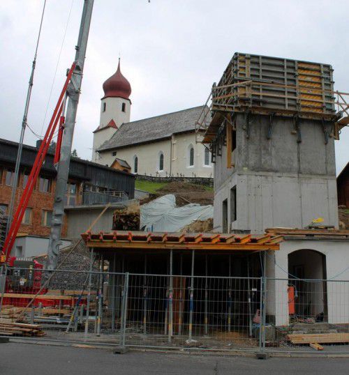 Das Mehrzweckgebäude "Kirchdorf 137" in Damüls wird neu gestaltet.