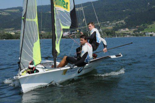 David Hussl (l.) und Beni Bildstein feiern das Comeback. Foto: akp