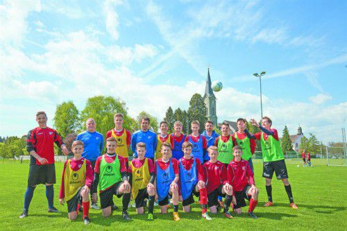 Die Jungtalente der Fußball-Akademie erfahren im Collegium Bernardi in der Mehrerau eine sportliche und schulische Ausbildung. Fotos: Hartinger