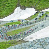 Rad-Spektakel am Gletscher