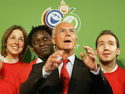 Franz Beckenbauer war Chef des deutschen Bewerbungskomitees.