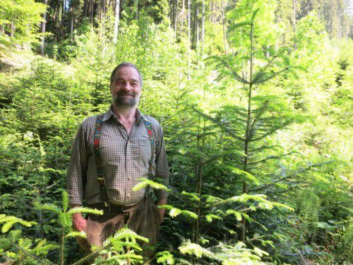 Für Werner Wohlgenannt bedeutet die Jagd vor allem Natur und Erholung. Foto: LK Vorarlberger