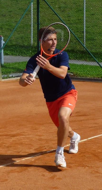 Gabriel Pfanner konnte im Finale sowohl im Einzel als auch im Doppel punkten. Foto: steurer