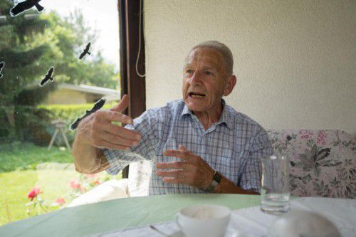 Herbert Tschamon: „Als Obmann des Seniorenbundes bin ich gefordert.“ Foto: VN/Hartinger