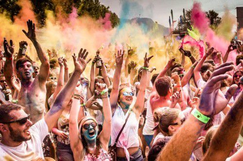 Holi Flash - Spirit of Colour, 2. Holi Colour Open air, Messe Dornbirn