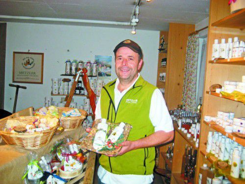 Ingo Metzler produziert seit 1991 Naturkosmetik. VN/Hartinger