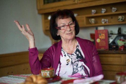 Johanna Langanger in ihrem Heim in Dornbirn. VN/Hartinger