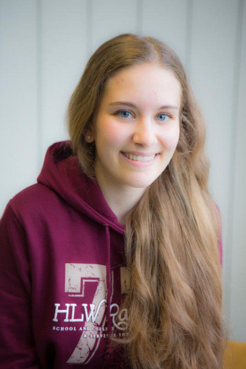 Karoline Huber (16), 2c, HLW Rankweil.  Foto: VN/Hartinger