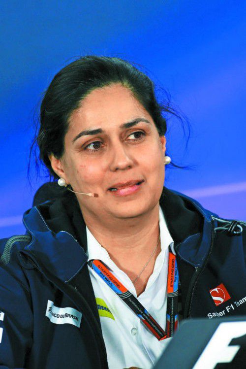 Monisha Kaltenborn: Absage an die Kundenautos. Foto: gepa