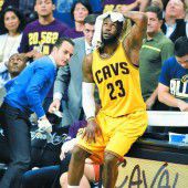 Cavaliers liefen in eine schlimme Finalpleite