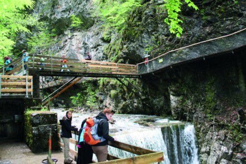 Naturdenkmal Rappenloch: Dornbirns größte Attraktion lockt pro Jahr mehr als 100.000 Besucher an.  Hagen