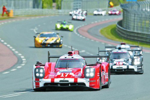Porsche gelang schon im zweiten Comeback-Jahr der große Triumph in Le Mans. Foto: Porscher
