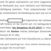 „Stellt endlich dieses blöde Kuckucksgerät ab“