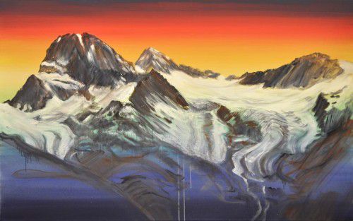 Vor 150 Jahren wurde der Piz Buin erstmals bestiegen, verschiedene Ausstellungen befassen sich heuer mit dem Jubiläum. foto: Piz Buin/roland Haas
